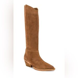 Free People Sway Low 2.0 Slouch Boot in Tan, size 39.5